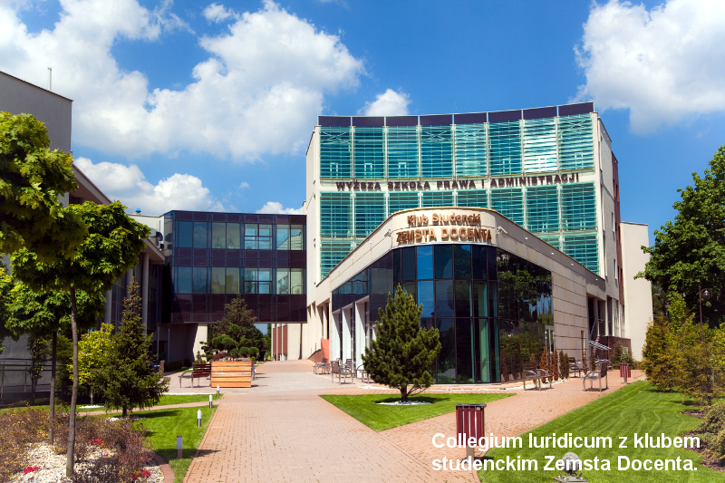 Collegium Iuridicum z klubem studenckim Zemsta Docenta.